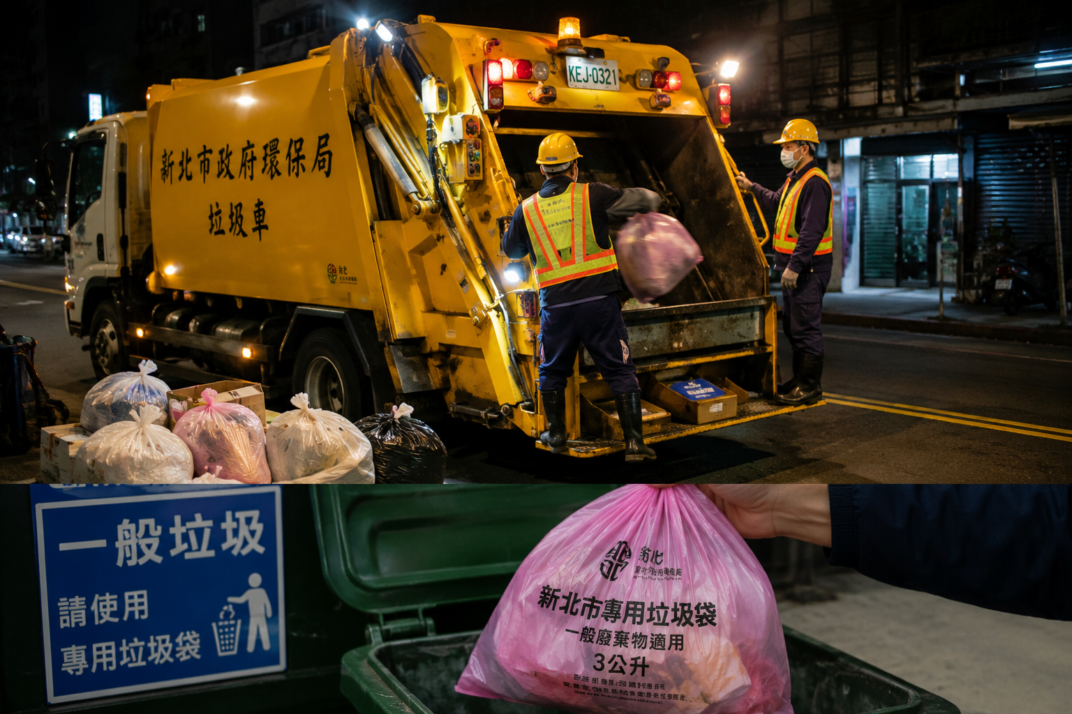 清潔隊員放行宮廟垃圾未用專用袋 涉圖利3906元二審改判緩刑