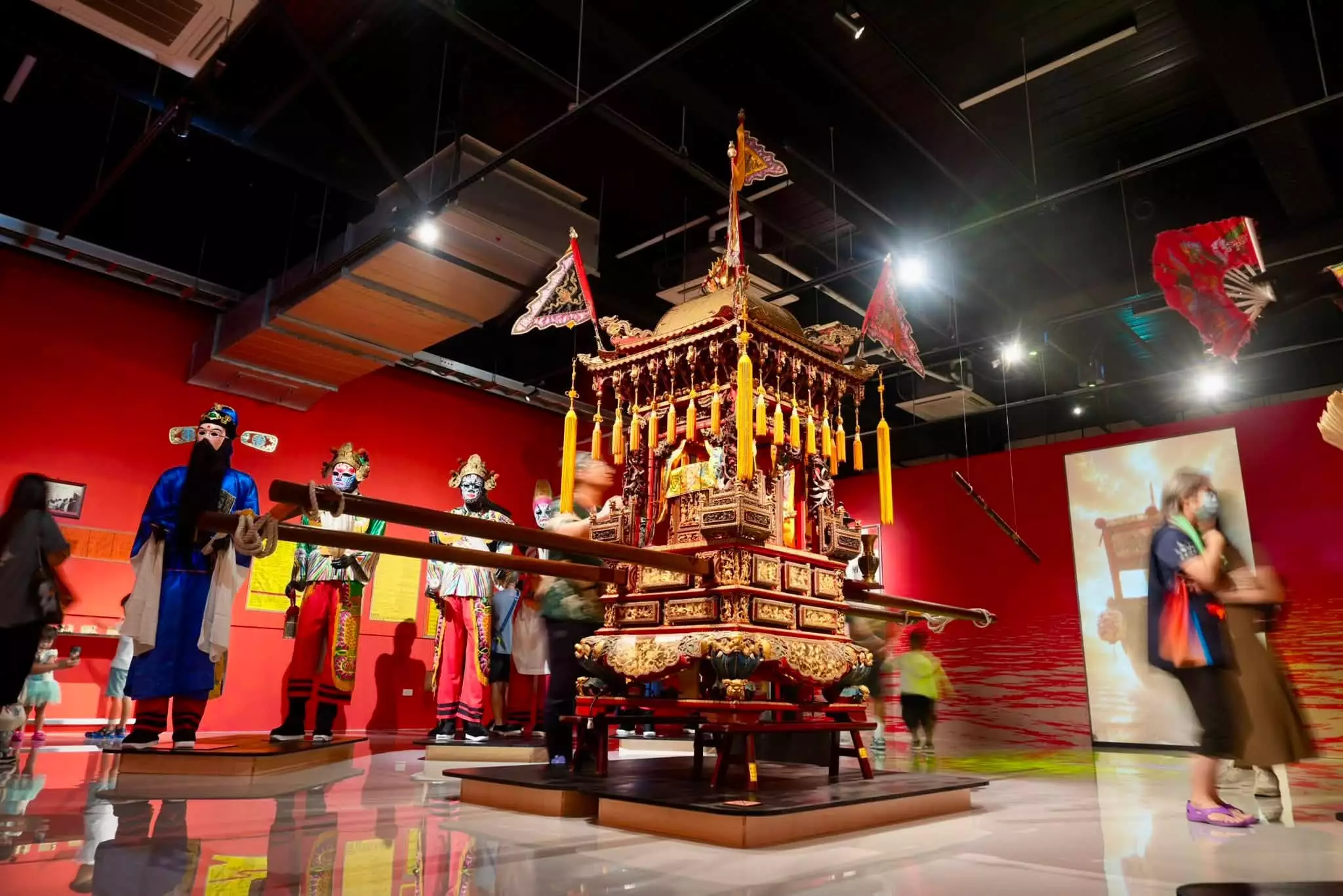 王船文化館《天寶》特展開展！頂中街百年神轎首度亮相　迎王文物訴說信仰記憶