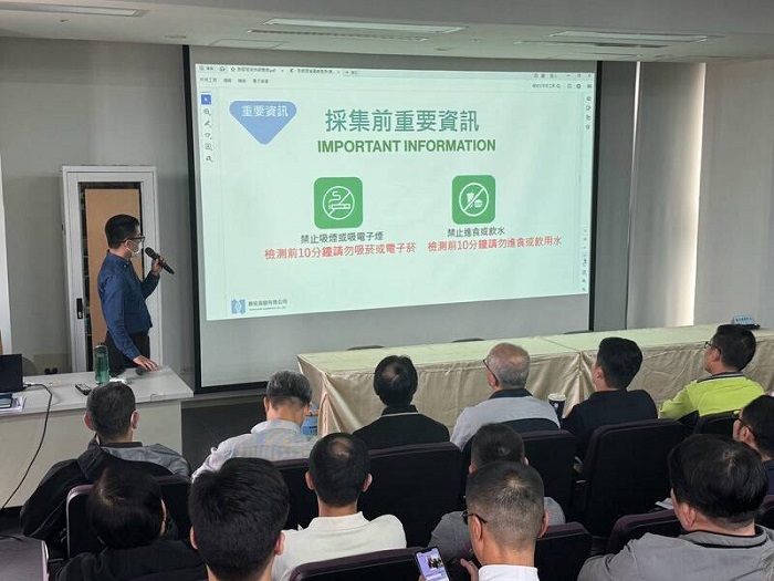 台北市刑警大隊近來舉辦2梯次的「唾液毒品快篩試劑執法教育訓練」。（圖/臺北市政府警察局提供）