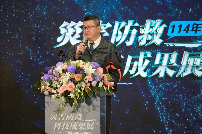 內政部政務次長馬士元致詞。(內政部提供)